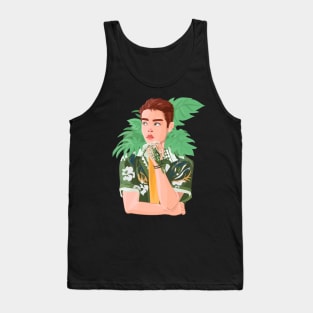 KYUNGSOO KOKOBOP -clear Tank Top